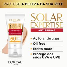 Protetor Solar Expertise Loréal Antirrugas Cor Fps 60 40g