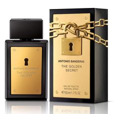 Colônia The Golden Secret Antonio Banderas Edt Masculino 50ml