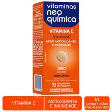 Centrotabs Neo Quimica Vitamina C com 10 comprimidos Efervescentes