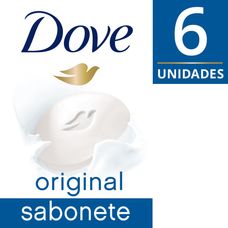 Sabonete Dove Original Com 6 Unidades 90g
