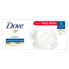 Sabonete Dove Original Com 6 Unidades 90g