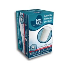 Algodão Bem Care Hidrófilo 25g