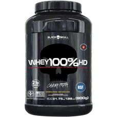 Whey 100% Hd Sabor Cookies & Cream Pote 900g Black Skull