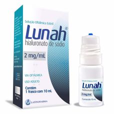 Lunah Cristália 2mg/ml solução Oftálmica 10ml
