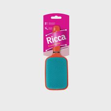 Escova de Cabelo Raquete Ricca Flex Hair Red com 1 Unidade