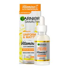 Sérum Garnier Uniform & Matte Vitamina C 30ml