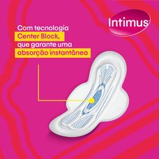 Absorvente Externo Intimus Tripla Proteção Suave com Abas 32 Unidades
