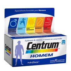 Centrum Homem Essentials com 60 comprimidos