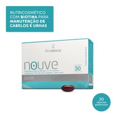 Nouve Biotin Mastercorp com 30 cápsulas