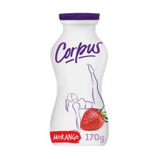 Iogurte Corpus Zero Lactose Morango líquido 170g