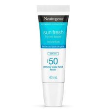 Protetor Solar Facial Neutrogena Sun Fresh Hydro Boost FPS 50 Sem Cor 40ml