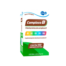 Complexo B Ems frasco com 100 drágeas