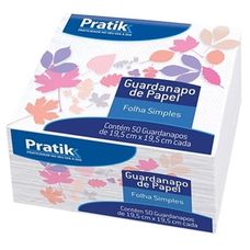 Guardanapó Pratik 19,5 X 19,5 com 50 Folhas