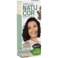 Tintura Natucor Embelleze 3.0 Castanho Escuro