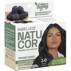 Tintura Natucor Embelleze 2.0 Preto Suave