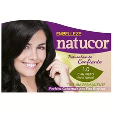 Tintura Natucor Embelleze 1.0 Preto Natural