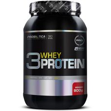Whey 3W Protein Probiotica Morango 900g