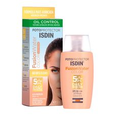 Protetor Solar Isdin Fusion Water Color Cor Média Fps 50 50ml