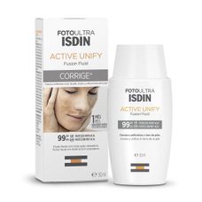 Clareador Facial Isdin Fotoultra Active Unify Fusion Fluid Cor Fps99 50ml
