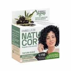 Tintura Natucor Embeleze 1.110 Oliva Negra