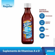 Emulsao Scott Glk Regular 200ml