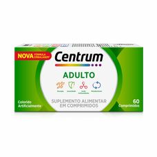 Centrum Suplemento de Vitamina E Minerais com 60 comprimidos
