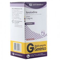 Loratadina Prati 1mg/ml xarope 100ml