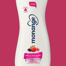 loção Hidratante Monange Frutas Vermelhas Leve 400ml Pague 320ml