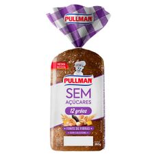 Pão Pullman Zero Integral 12 Graos 350g