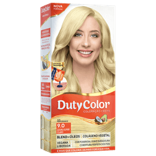 Tintura Duty Color Mini Kit 9.0 Louro Super Claro