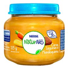 Papinha Nestlé de Carne Legumes E Mandioca 115g