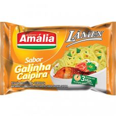 Macarrão Instantâneo Santa Amalia Galinha Caipira 85g