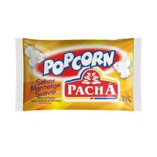 Pipoca Pacha Milho Para Microondas Manteiga 100g