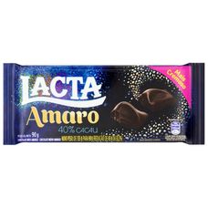 Chocolate Lacta Amaro 40% Cacau 90g