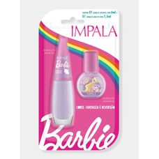 Esmalte Impala Barbie Inf Magia Do Unicórnio 6ml+ 7,5ml