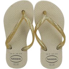 Sandália Havaianas Slim Gloss Areia 31/32