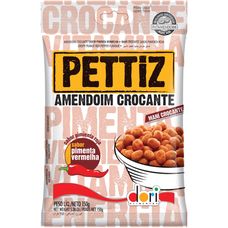 Amendoim Pettiz Pimenta Vermelha Crocante 150g