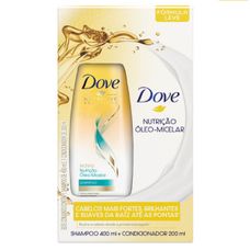 Shampoo+ Condicionadoer Dove Óleo Micelar 400+ 200ml