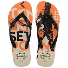 Sandália Havaianas Top Athletic Bege 39/40