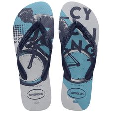 Sandália Havaianas Top Athletic Cinza Gelo 39/40