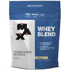 Whey Blend Max Titanium Baunilha 900g Refil