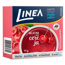 Gelatina Linea Cereja 10g