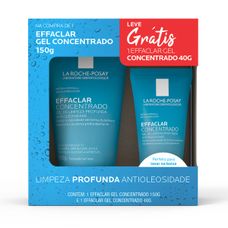 Gel Concentrado La Roche-Posay Effaclar Limpeza Profunda 150g + Gel Concentrado 40g Gratis