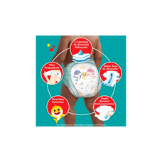 Fralda Pampers Supersec Jumbo Tamanho G com 80 Unidades