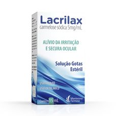 Lacrilax Mantecorp 5mg/ml Colírio de 15ml