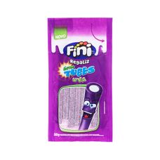 Balas de Gelatina Fini Tubes de Uva Cítrico 80g