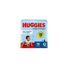 Fralda Huggies Tripla Protecao Disney Baby Hiper G 78 Unidades