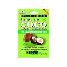 Tratamento de Choque Nanovit Óleo de Coco 30g