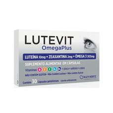Lutevit Omegaplus Kley Hertz com 30 cápsulas