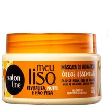 Máscara Capilar de Hidratação Salon Line Meu Liso Óleos Essenciais 500g